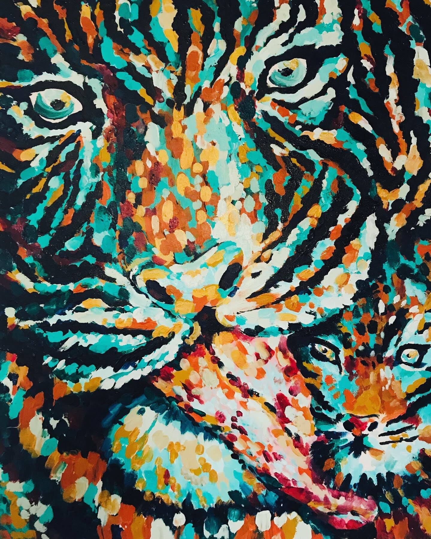 “Dos Tigres” Print